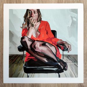 Rossblack - GLIGÈE - 35X35cm