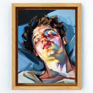 Sleeping Toward the Light - 18x14cm.