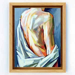 Back with Fabric - 18x14cm.