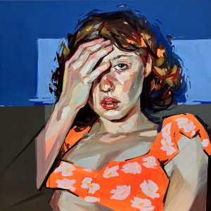 Before the Blink - 30 x 30 cm