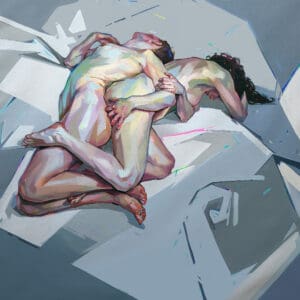 Synchronized Architecture - 100 x 100 cm